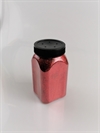 Dåse / Box med Glimmer / glitter til dekorationer. ca. 340 g. Rød